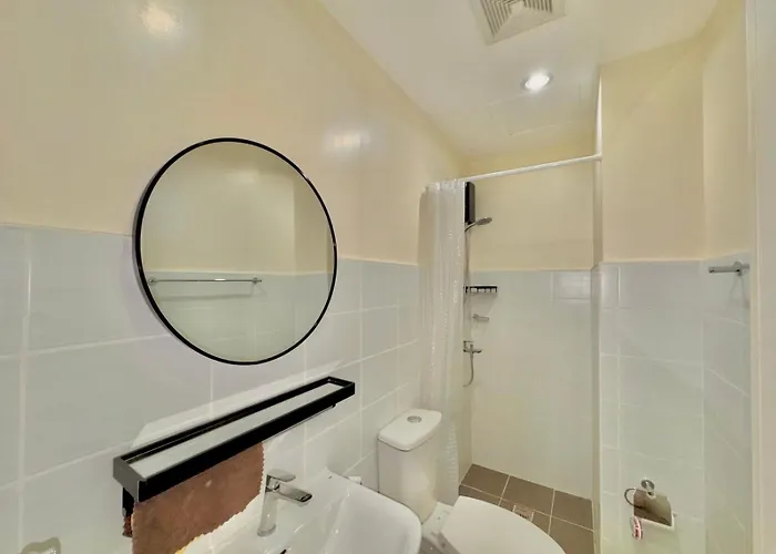 アパート Luxe Bed Free Wi-fi Movie Streaming Pool Gym Near Airport And Mactan Newtown