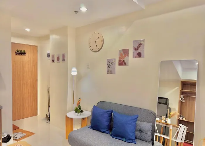 アパート Luxe Bed Free Wi-fi Movie Streaming Pool Gym Near Airport And Mactan Newtown *