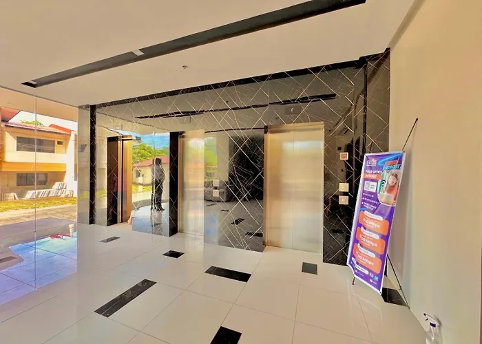 アパート Luxe Bed Free Wi-fi Movie Streaming Pool Gym Near Airport And Mactan Newtown