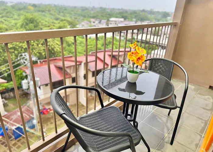 Luxe Bed Free Wi-fi Movie Streaming Pool Gym Near Airport And Mactan Newtown アパート *