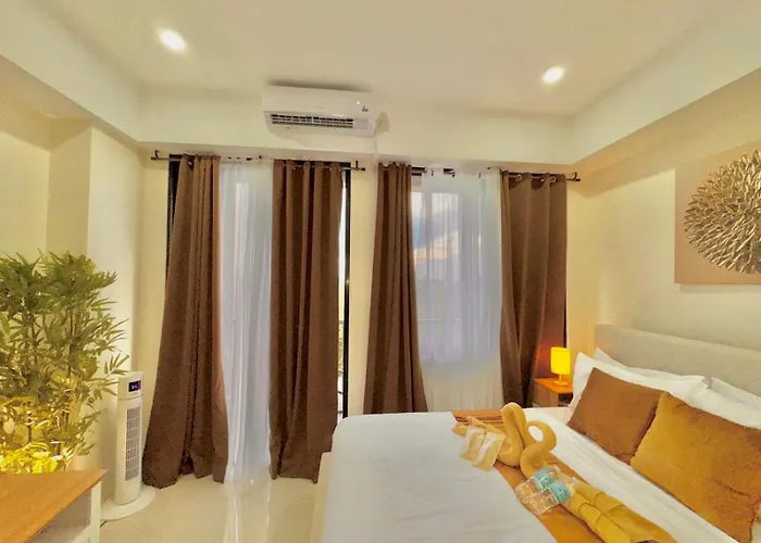 Luxe Bed Free Wi-fi Movie Streaming Pool Gym Near Airport And Mactan Newtown * Punta Engaño
